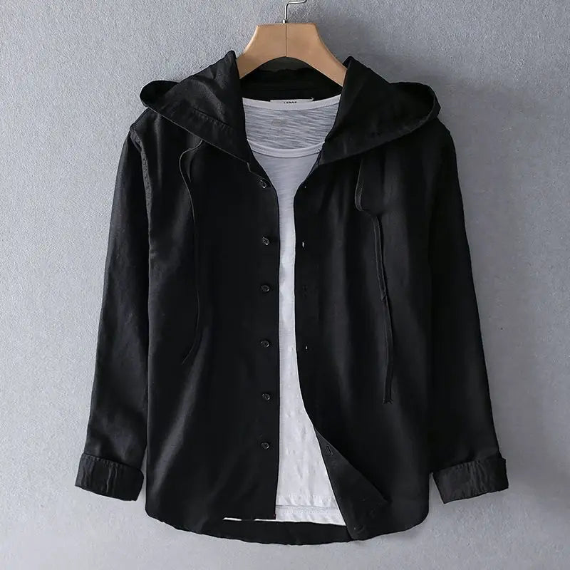 Zoey Linen Hoodie