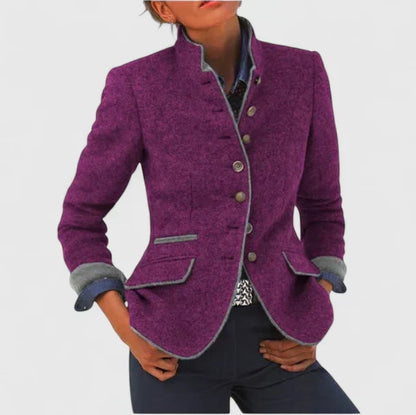 Marletta | Wool Blend Chic Blazer