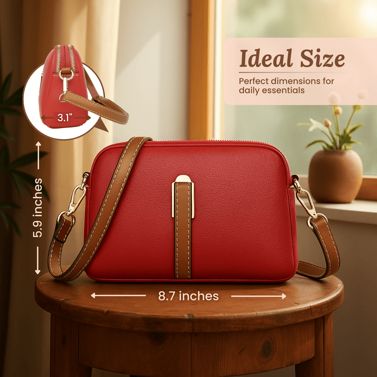 Isabella’s Classic Carry | Crossbody Bag