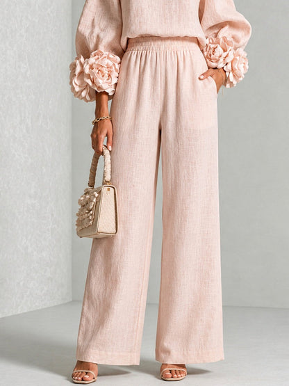 ROSALIE | FLORAL CUFF TWO-PIECE SET.