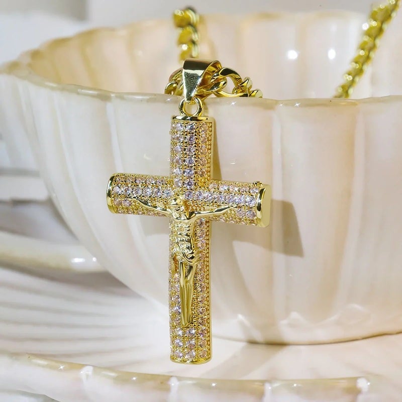Verity™ | Jesus Cross Pendant Necklace