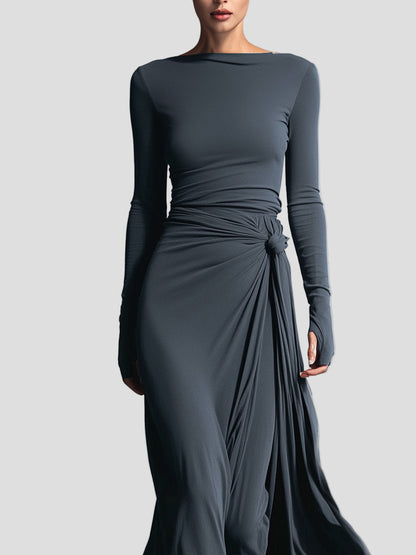 Elara™ Elegant Sculpting Maxi Dress