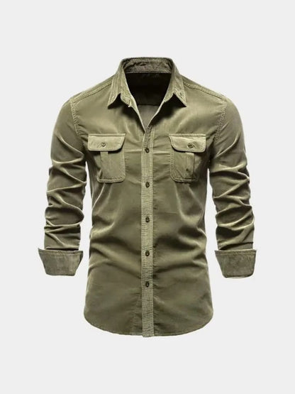 Casual Business Corduroy Shirt - Westrows