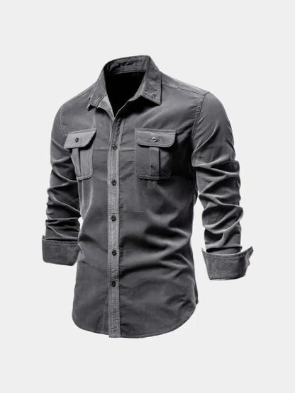 Casual Business Corduroy Shirt - Westrows