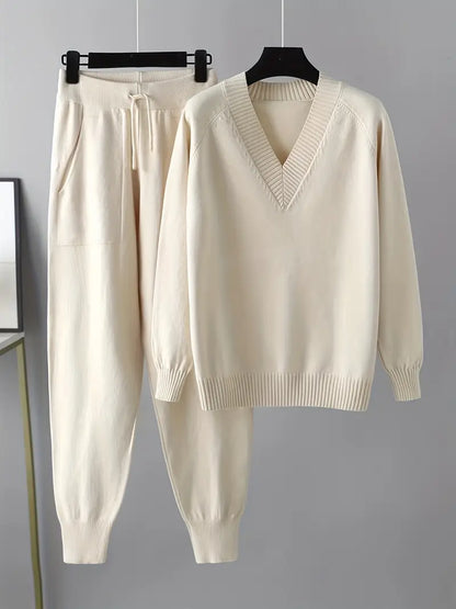 Relaxed Knit Lounge Set