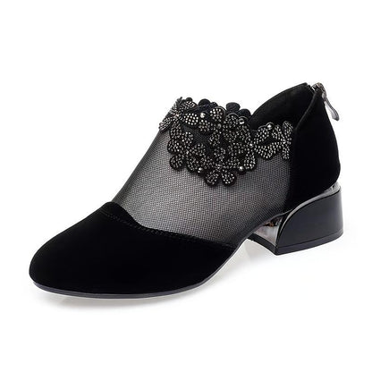Aurora Elegant Breathable Mesh Heels