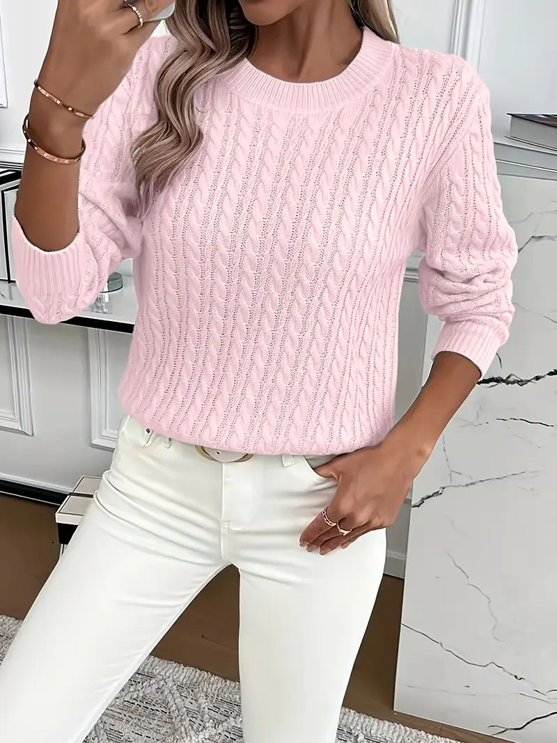 Lena | Cable Knit Sweater