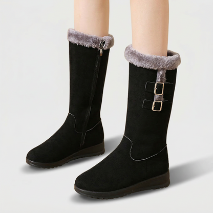 Ela | Warm Lined Mid-Calf Winter Boots