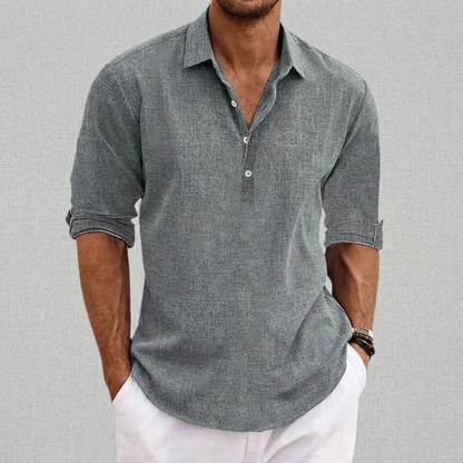 Caleb | Refined Button-Front Classic Shirt