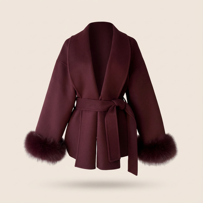 Blair | Elegant Wool Wrap Coat