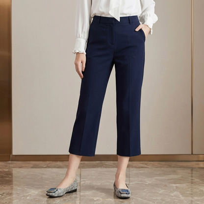 Liora™ | Mesh Square-Toe Ballet Flats