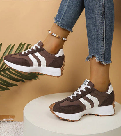 Babs | Comfortable Trendy Sneakers with Stable Sole