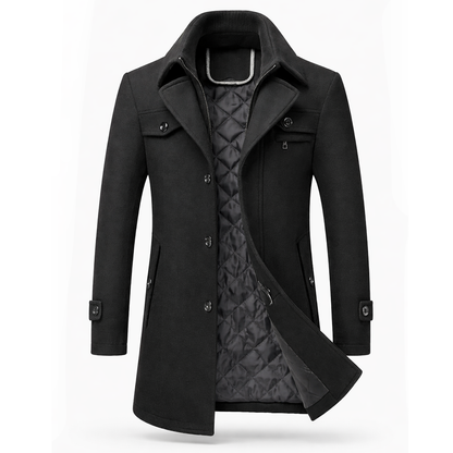 Blake Tailored Wool Coat