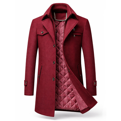 Blake Tailored Wool Coat
