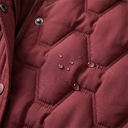 Helen | Longline Hooded Down Coat