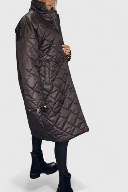 ELARA Reversible Quilted Coat
