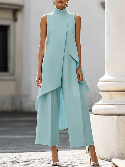Everly™ - Elegant Wide-leg Two-piece Suit