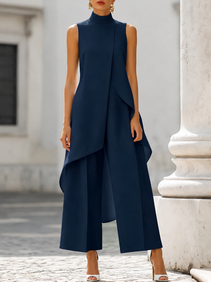 Everly™ - Elegant Wide-leg Two-piece Suit