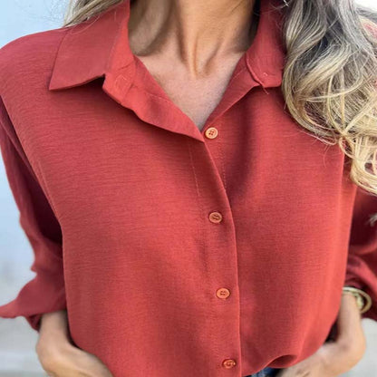 Aria Button-Up Blouse