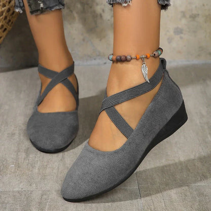 Isadora | Comfort Wedge Ballet Flats