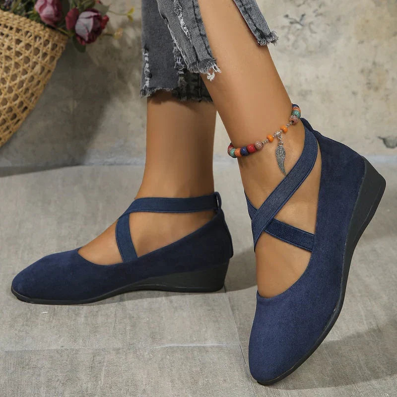 Isadora | Comfort Wedge Ballet Flats