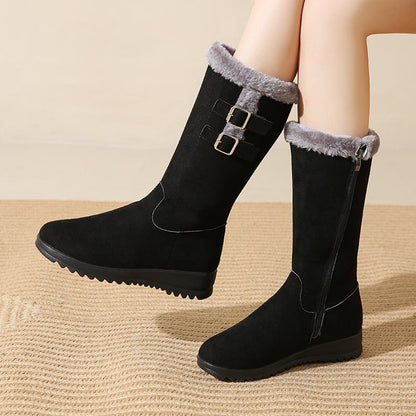 Ela | Warm Lined Mid-Calf Winter Boots
