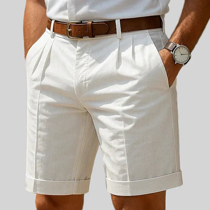 Cazel | Short chino plissé d'été